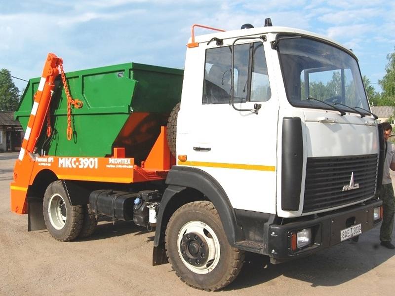 Вывоз мусора в Силино Контейнер 8 м3 Строительный мусор Газель с грузчиками